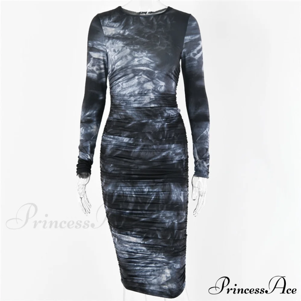 Long Sleeve Sexy Bodycon Winter Dress - Image 11