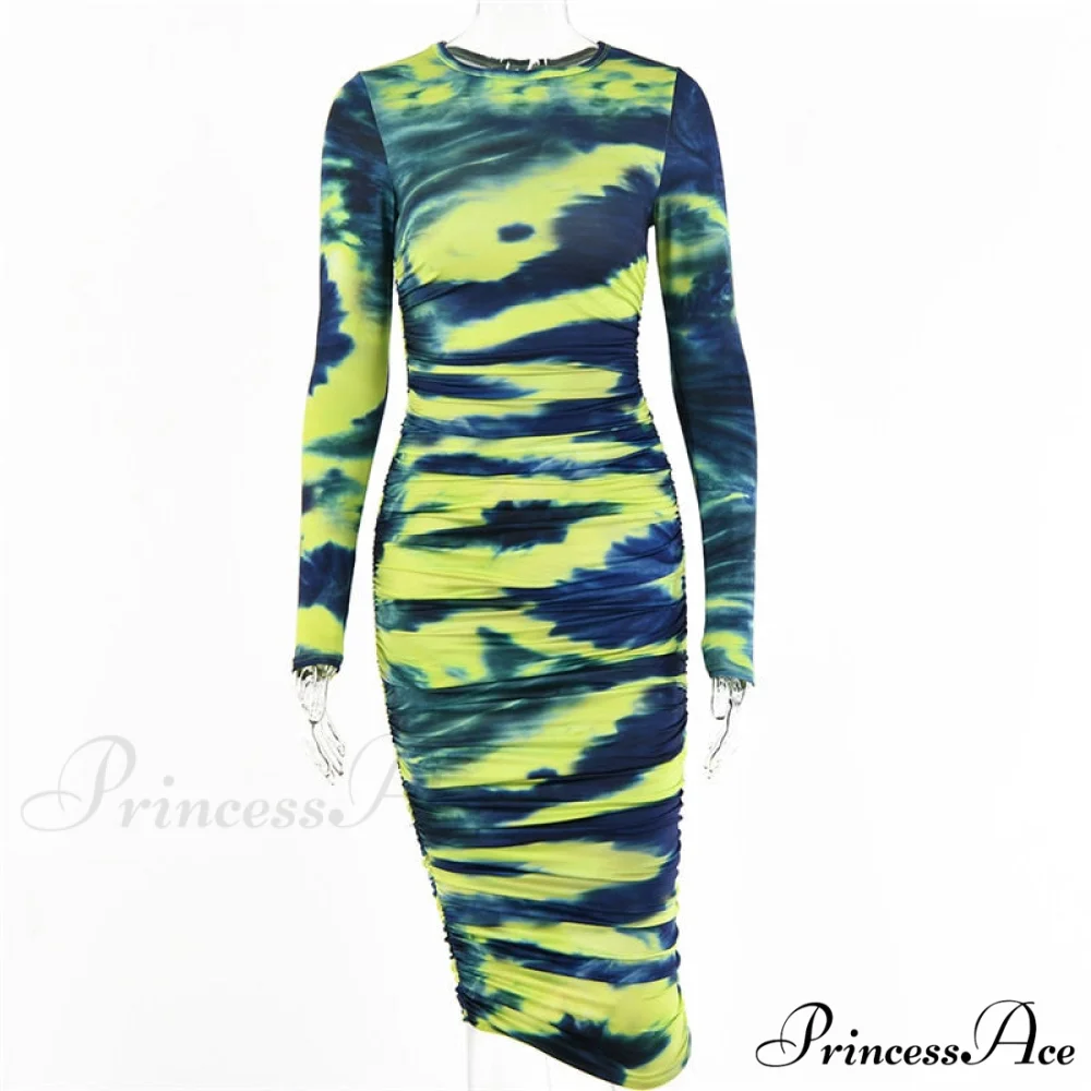 Long Sleeve Sexy Bodycon Winter Dress - Image 7