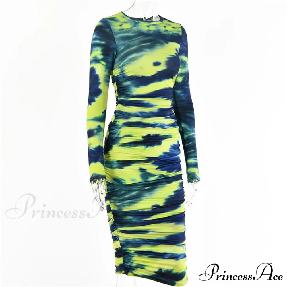 Long Sleeve Sexy Bodycon Winter Dress - Image 8