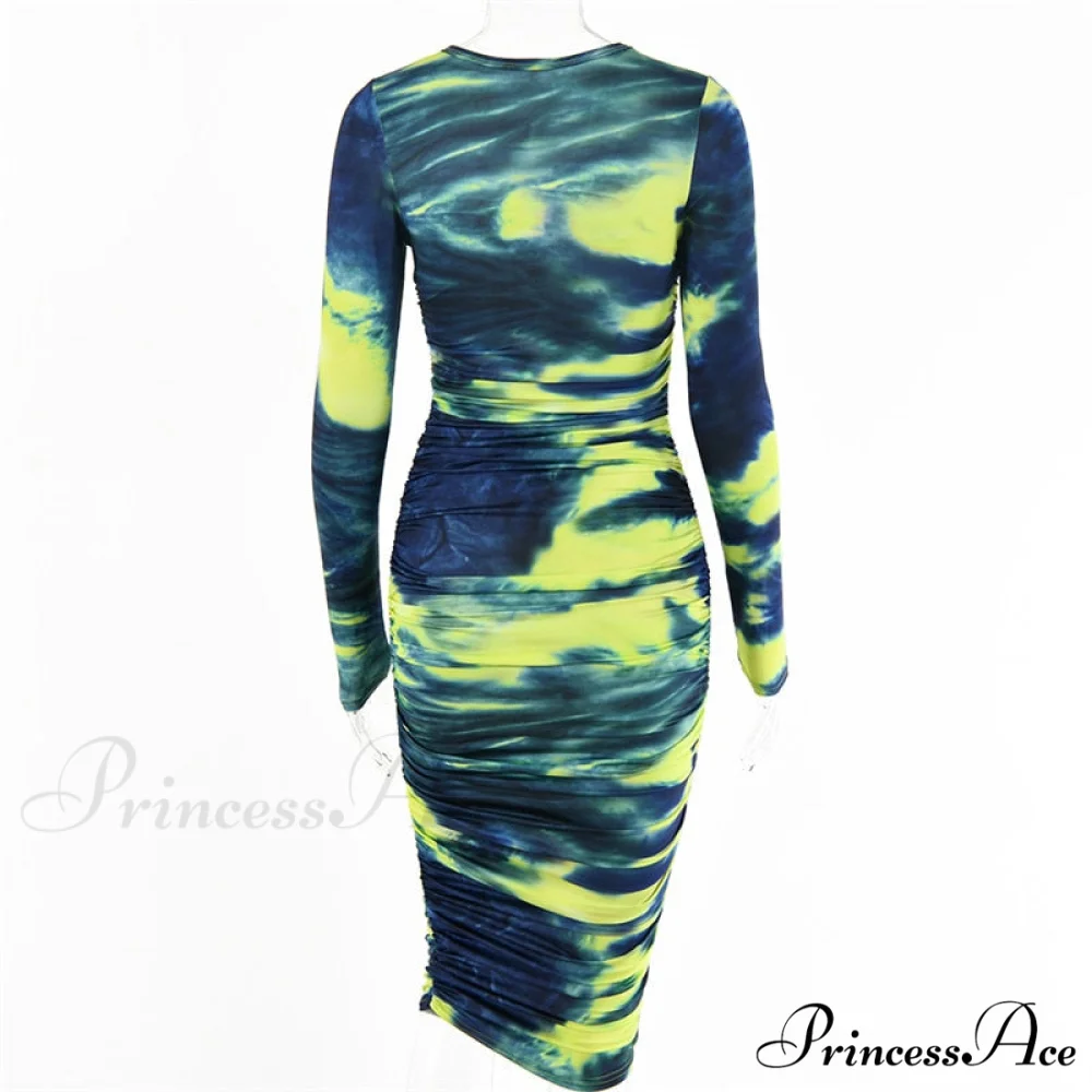 Long Sleeve Sexy Bodycon Winter Dress - Image 9