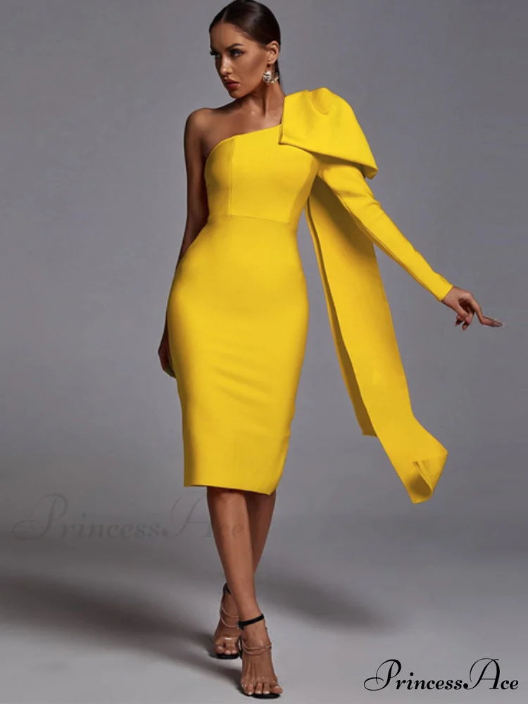 Elegant Sexy Bowknot Evening Club Party Dress - Image 14