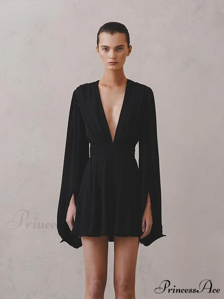 Elegant Pleated High Waist Dresses - Image 3