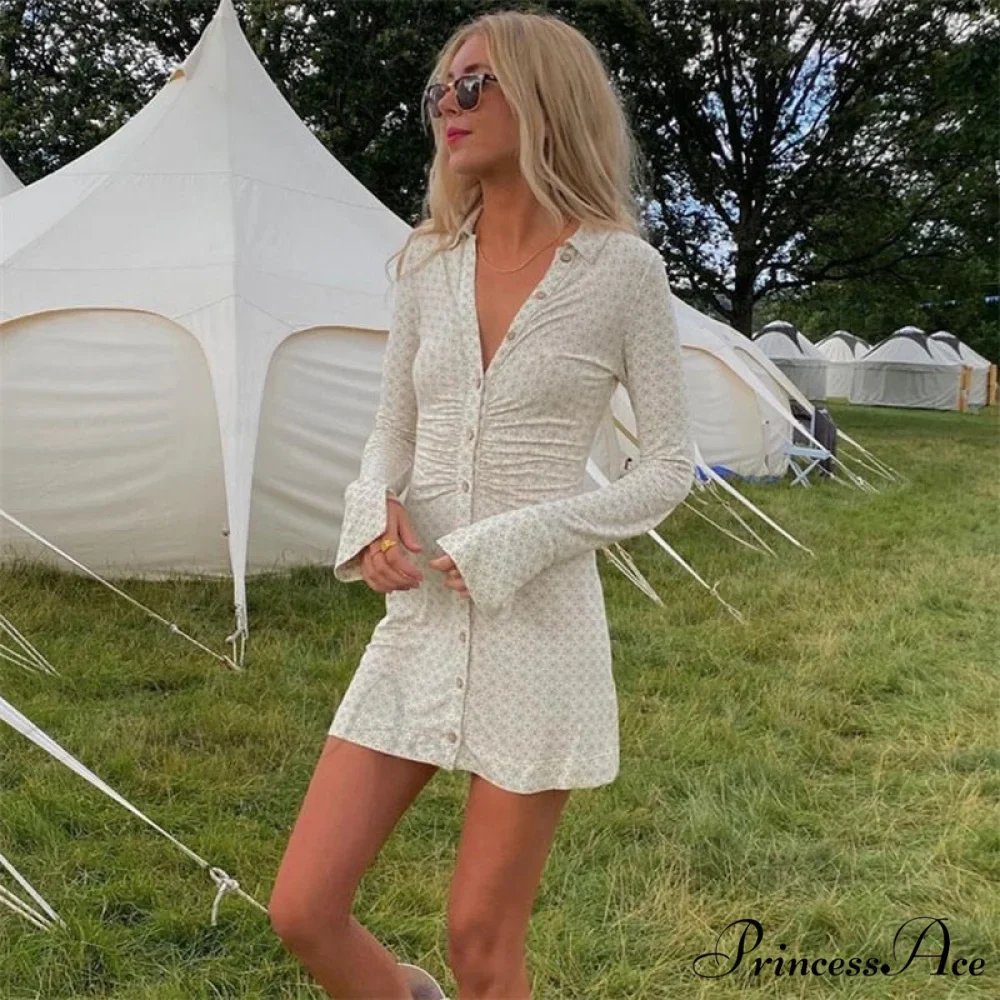 Long Sleeve Chic Mini Dresses - Image 2