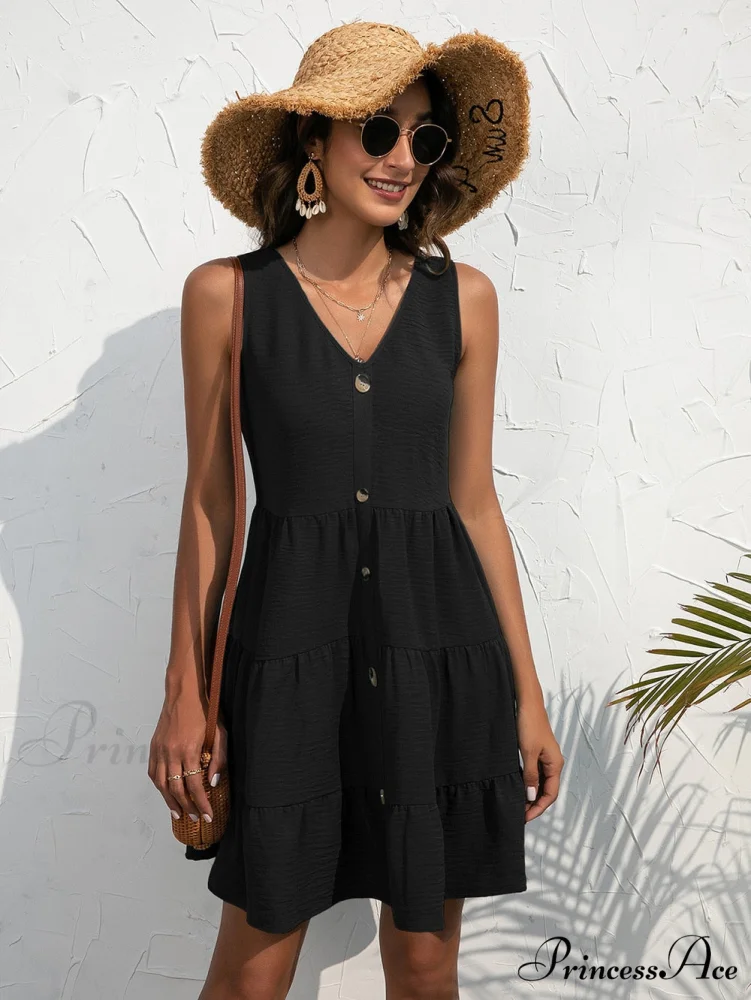 V-Neck Boho Beach Sexy Dresses - Image 15