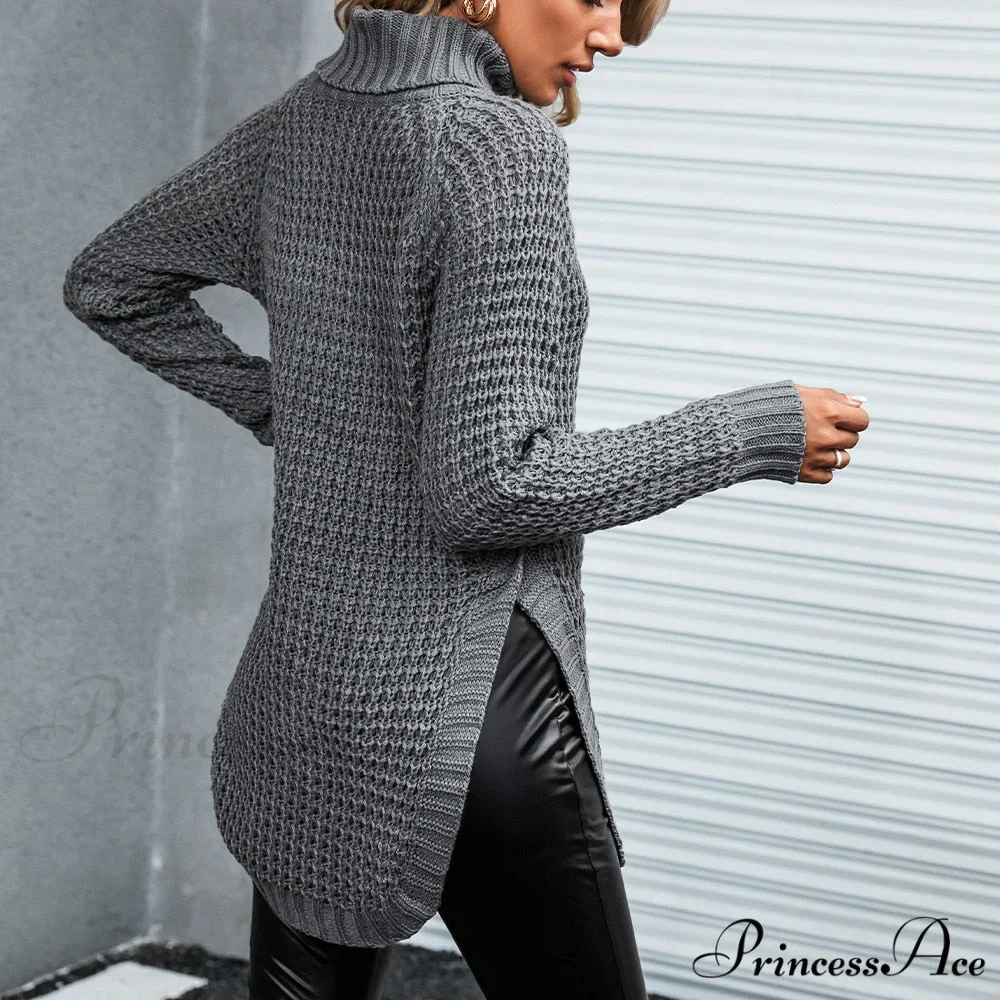 Sweater For Woman Casual Loose Long Sleeve Pullovers - Image 2