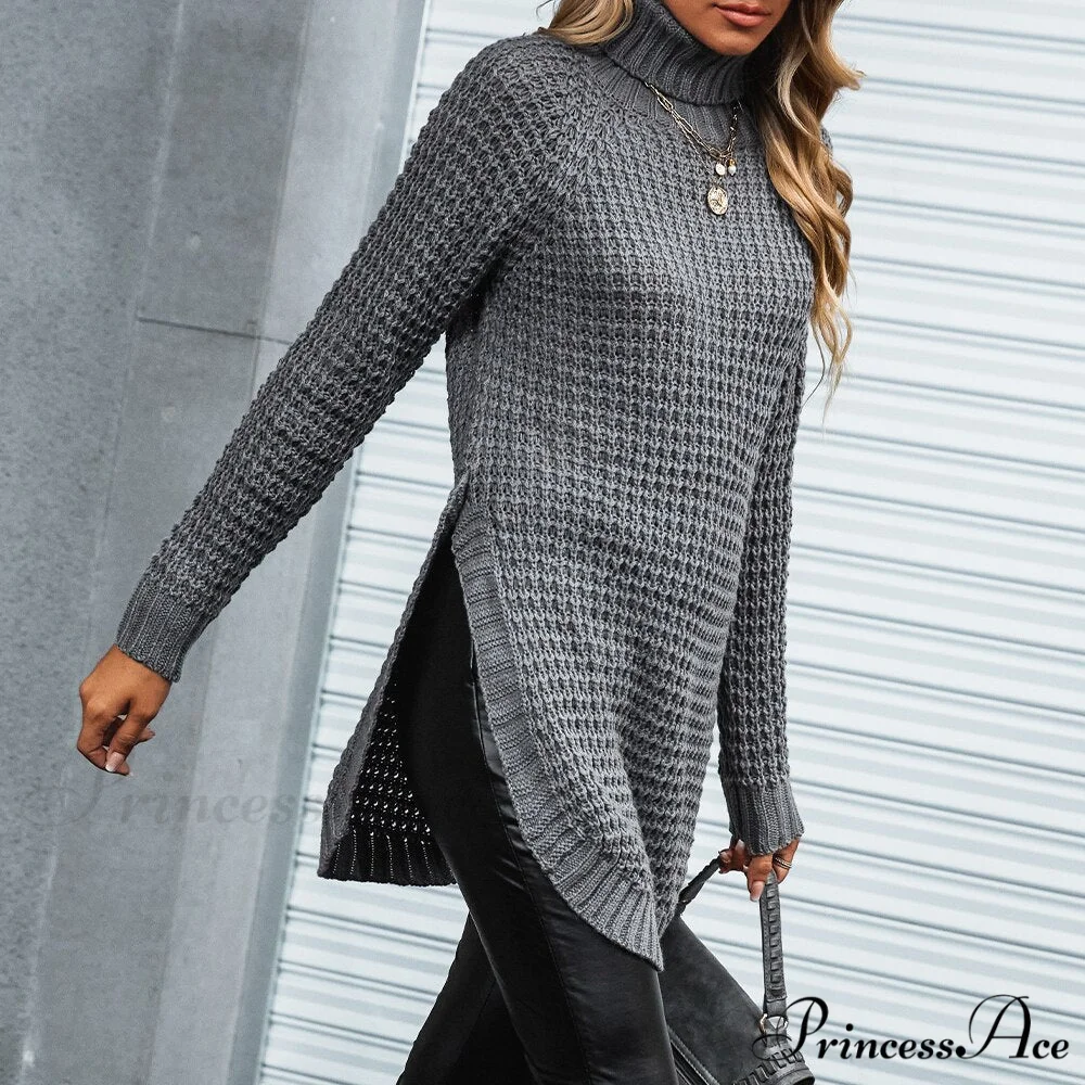 Sweater For Woman Casual Loose Long Sleeve Pullovers - Image 5