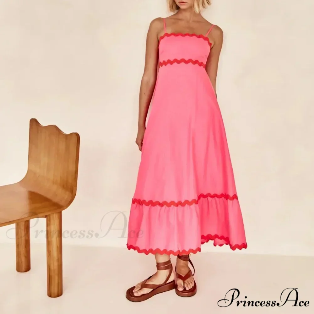New Fashion Sexy Strapless Strap Women Long Boho Dress - Image 10