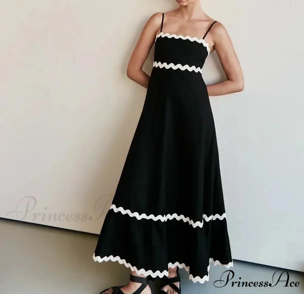 New Fashion Sexy Strapless Strap Women Long Boho Dress - Image 7