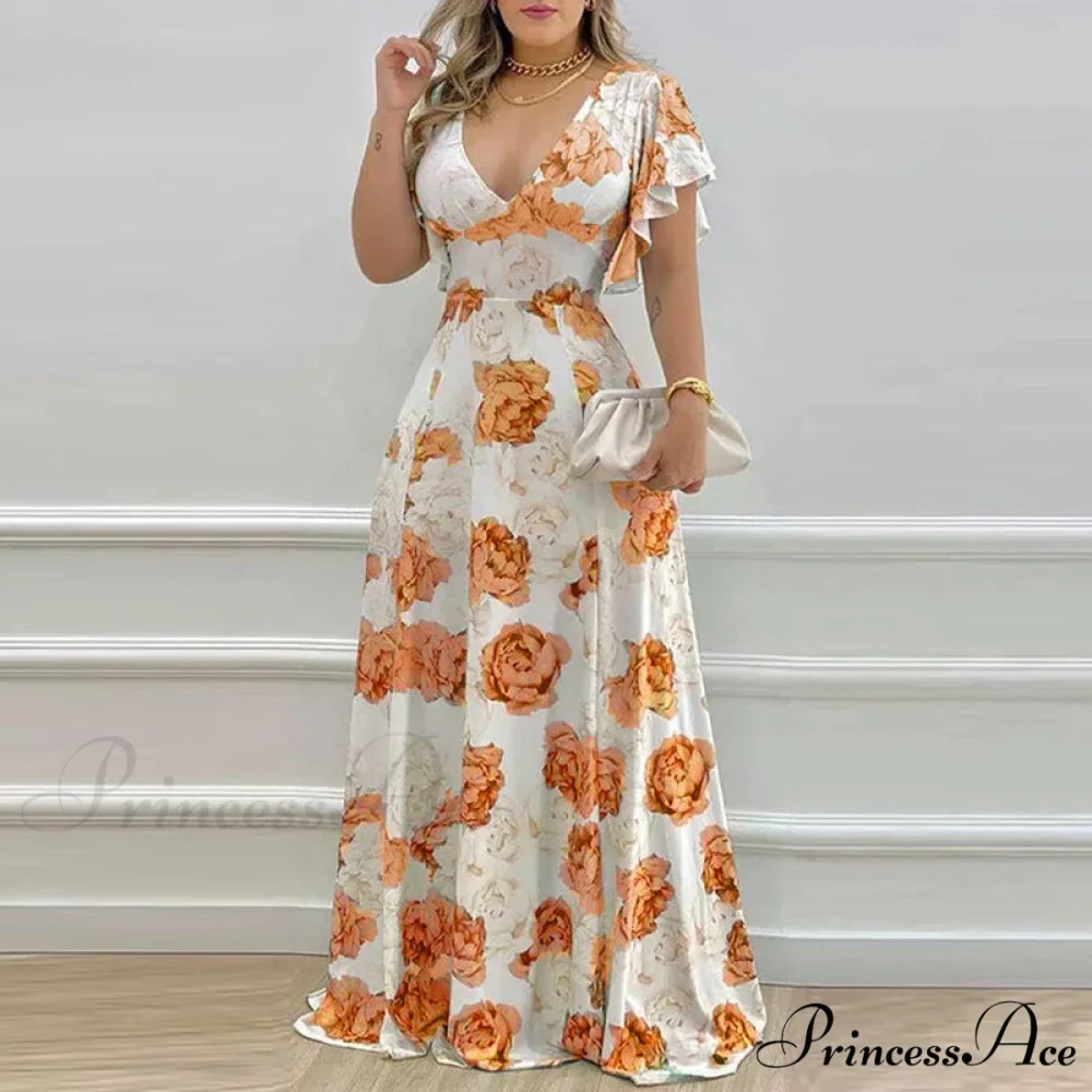 Waist-Flare Summer Daily Casual Boho Dress - Image 4