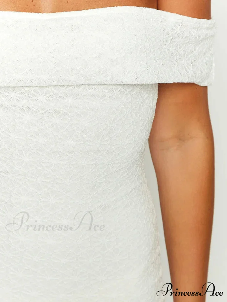Elegant Summer Party Sleeve Off Shoulder Mini Dress - Image 5