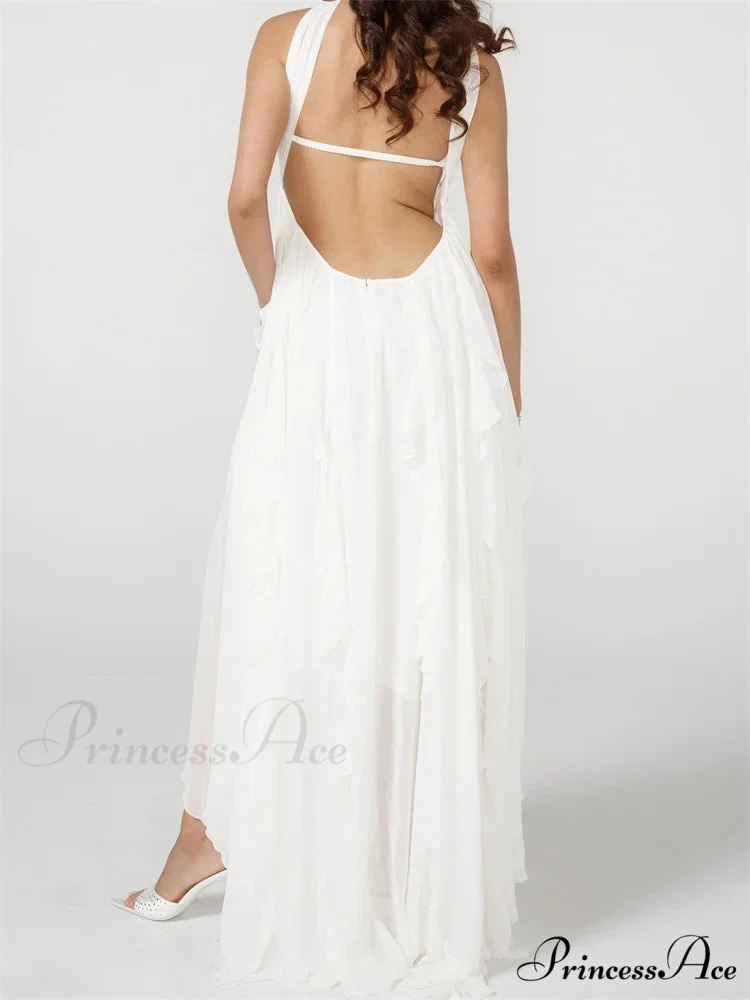 Women Y2K Tube Sexy Strapless Off Shoulder Ruffle Tassel Evening Party Halter Backless Vestidos - Image 6