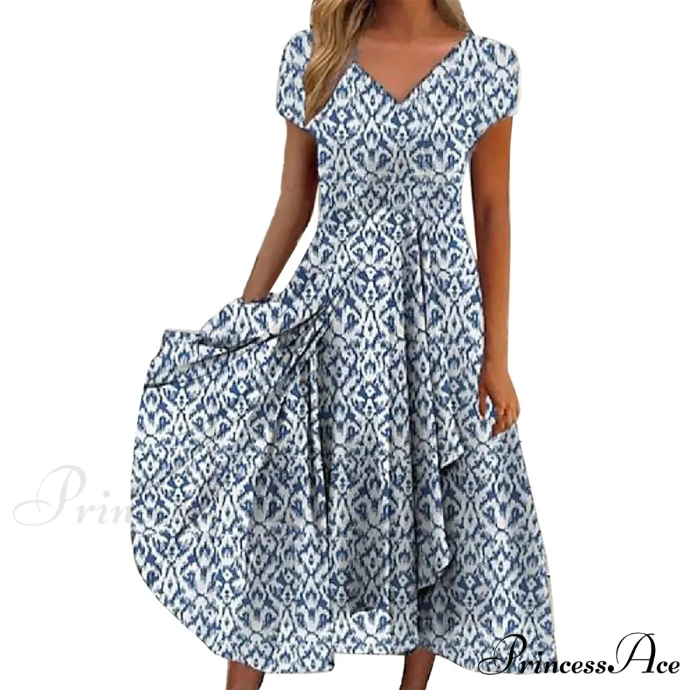 Women's Long Chiffon Stitching Lace Female Bridesmaids Elegant Maxi Pure Color Round Neck Long Vestidos Dress - Image 7