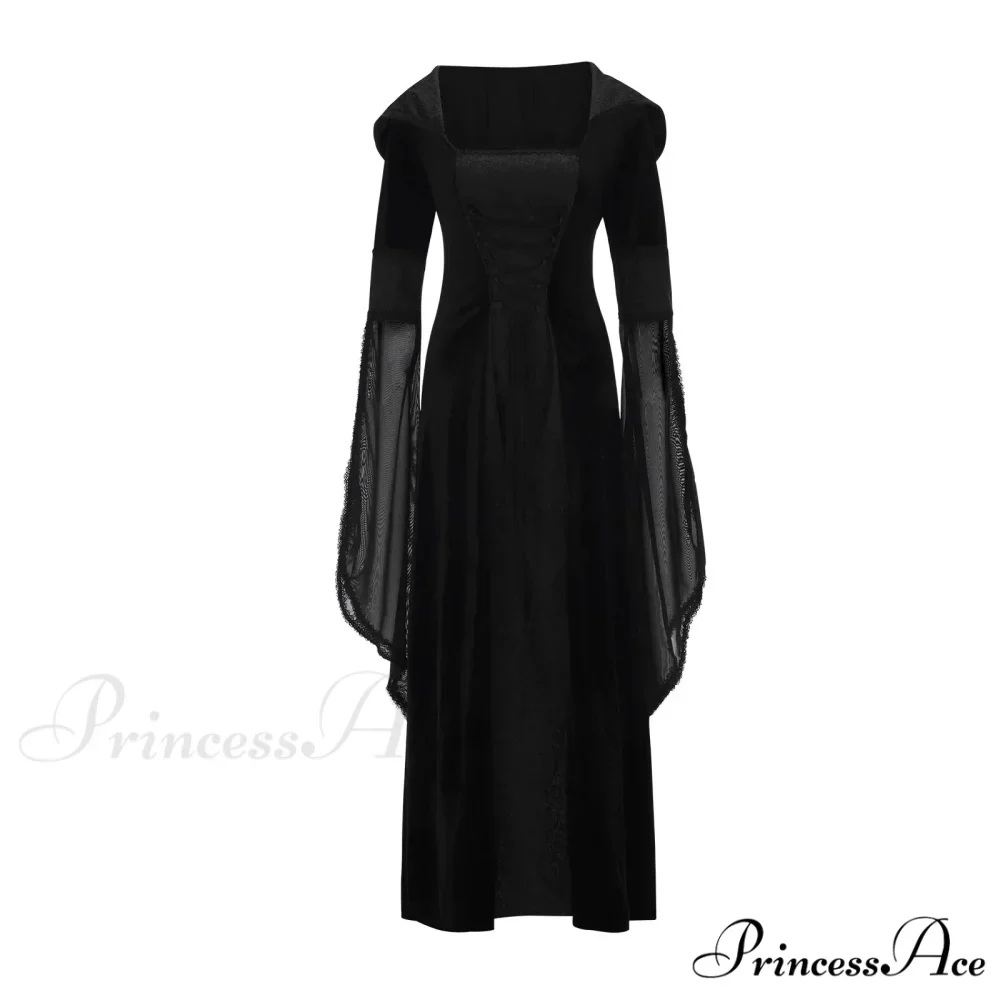 Elegant Floral Bronzing Long-Sleeved V-Neck Maxi Morocco Caftan Ramadan Vestidos Dress - Image 2