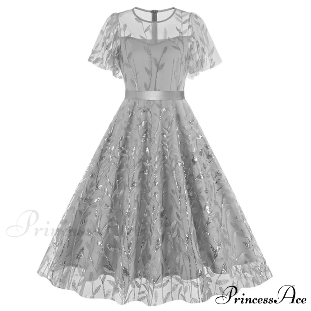Luxury Deep V-Neck High-Waisted Lace-Up Formal Cocktail Evening Dress - Image 2