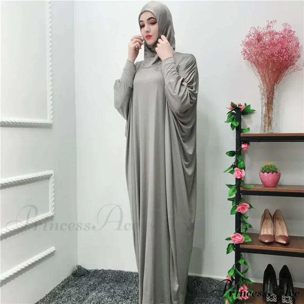 Ramadan Muslim Prayer Hijab Garment Fashion Hooded Abaya Full Cover Long Sleeve Islam Dubai Modest Robe Dress - Image 10