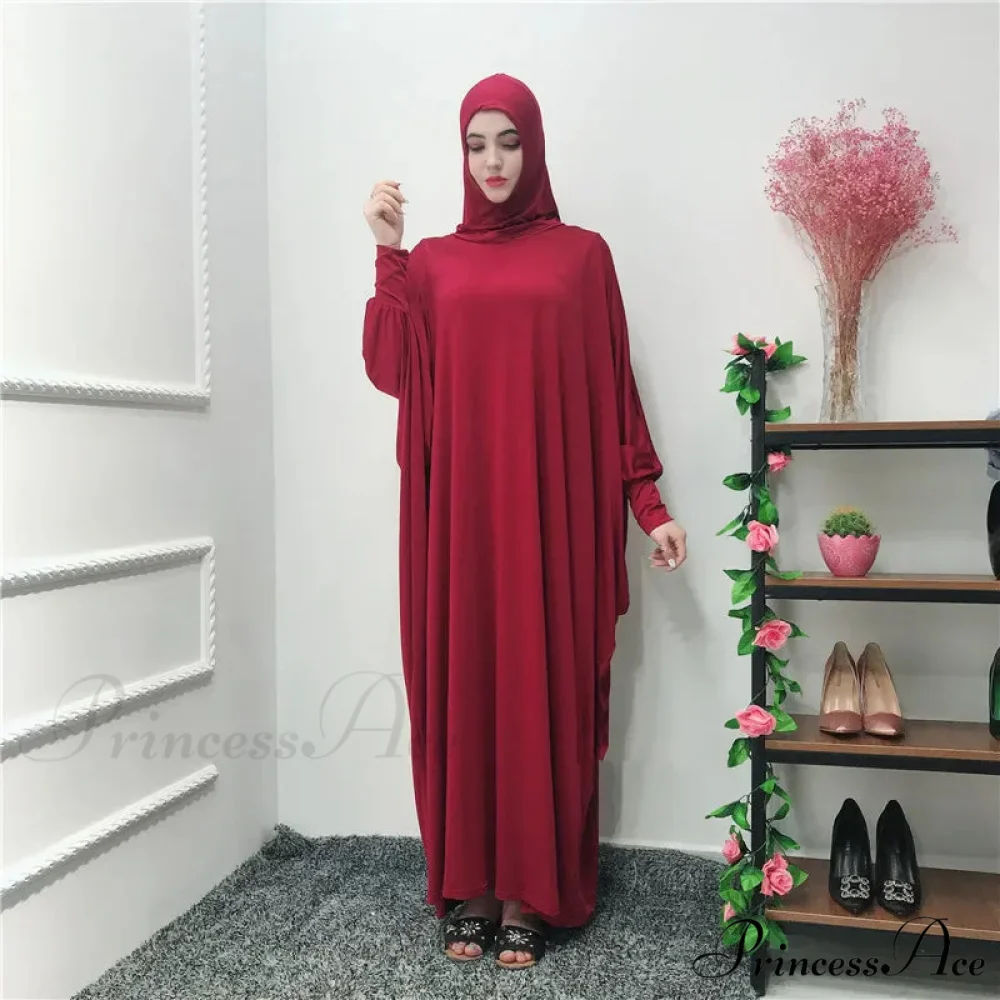 Ramadan Muslim Prayer Hijab Garment Fashion Hooded Abaya Full Cover Long Sleeve Islam Dubai Modest Robe Dress - Image 2