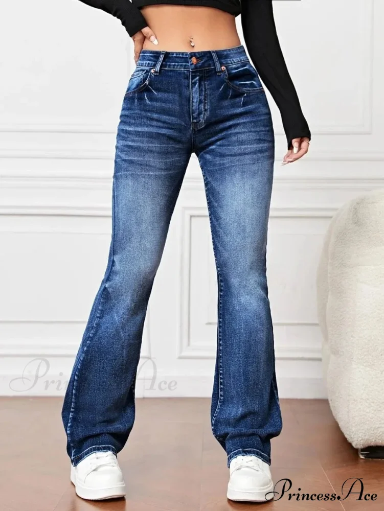 2024 Fall Fashion Stretch Denim High Waist Casual For Women Female Clothing S-2XL Drop Shipping Jean - Image 3