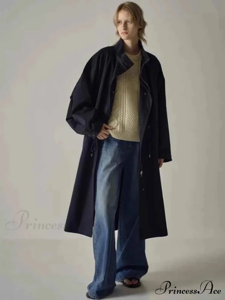 Spring Fall New High-waisted Wide-leg High Quality Long Baggy Y2K Jean - Image 3