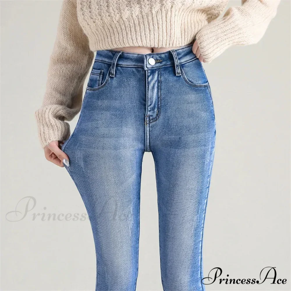 Quality Stretch Skinny Slim Fit Y2K Ripped Tight Denim Jean - Image 10