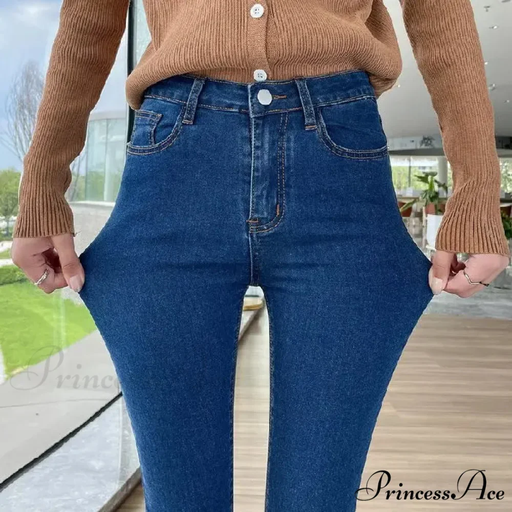 Quality Stretch Skinny Slim Fit Y2K Ripped Tight Denim Jean - Image 8