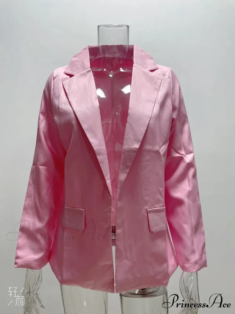 Casual Winter Office Autumn Fashion Long Sleeve Slim Fit Loose Blazer - Image 10