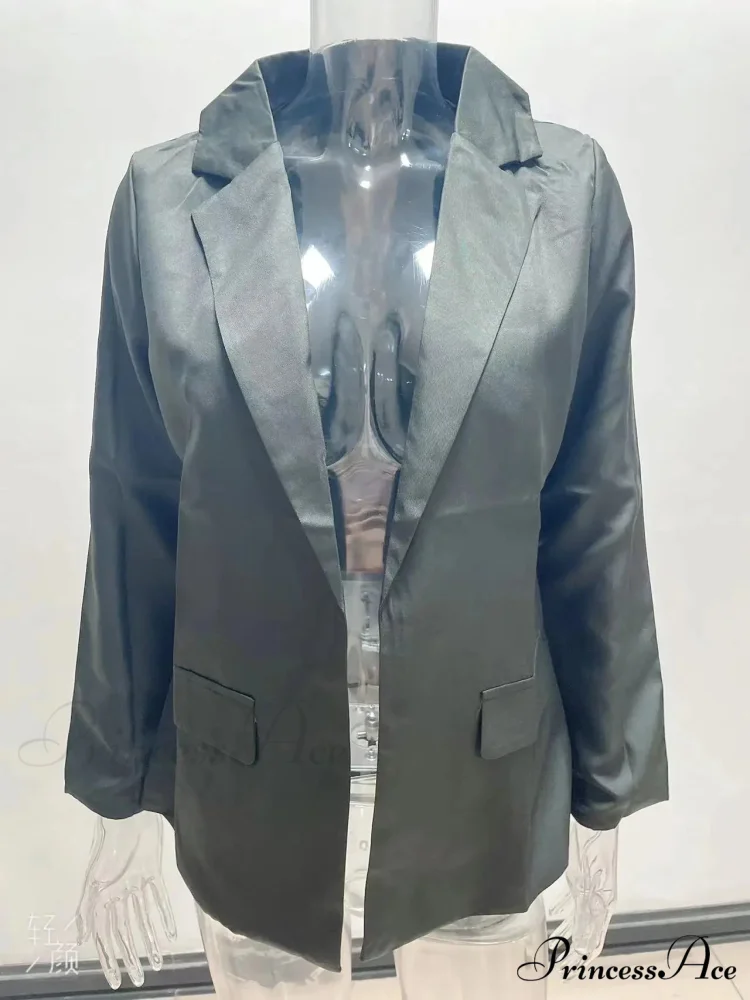 Casual Winter Office Autumn Fashion Long Sleeve Slim Fit Loose Blazer - Image 7