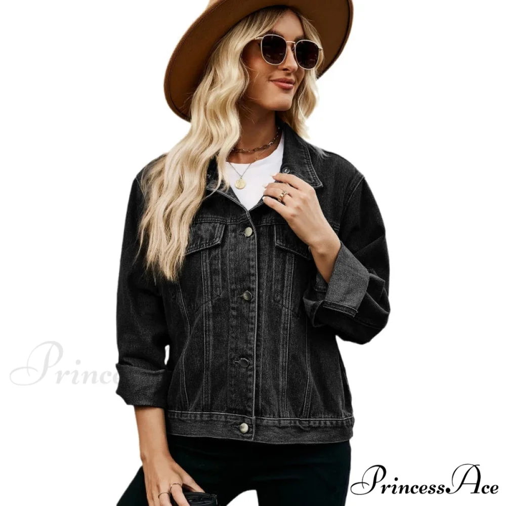 Spring Summer European American Style Short Hooded Long-sleeved Casual Jacket - Image 5