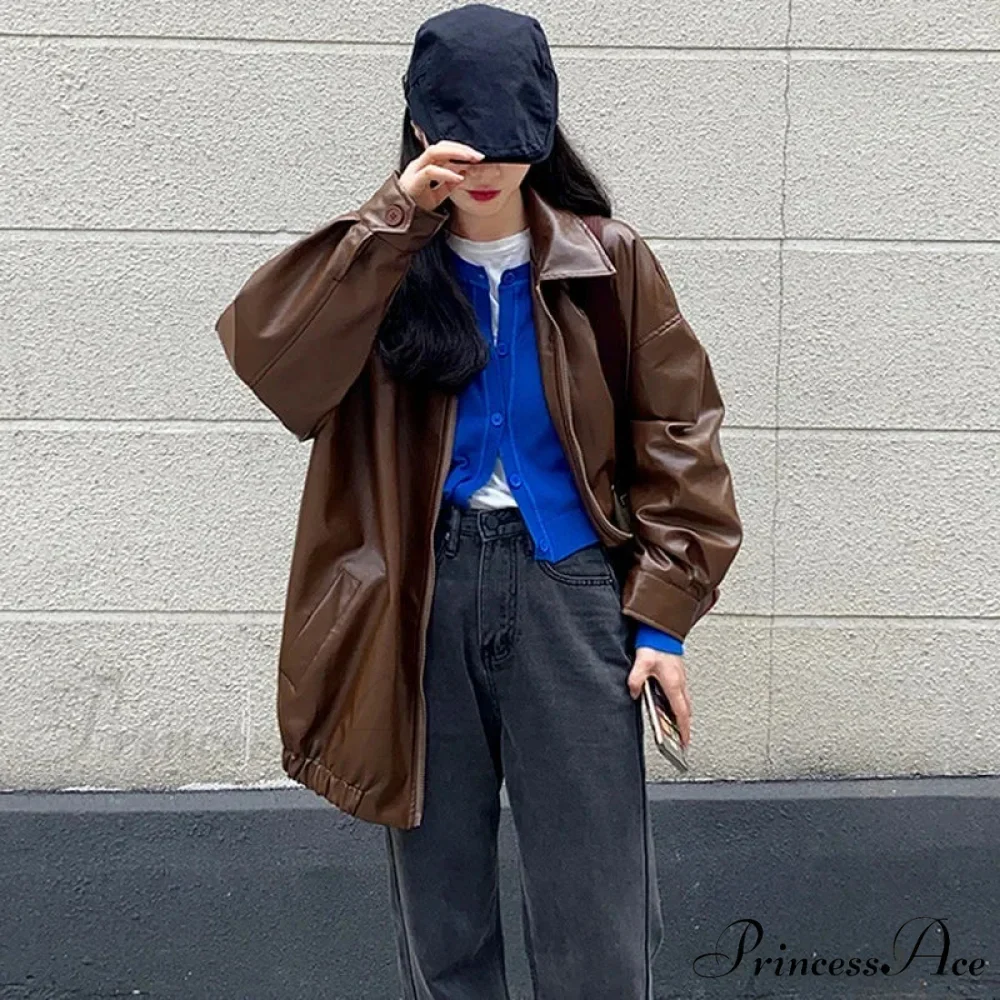 Single Breasted Washing Denim Cardigan Pockets Stretch Pearls Slim Fit Jacket - Image 4