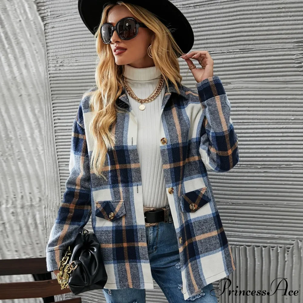European American Cross-border Fashionable Elegant Printed Stylish Coat - Image 4