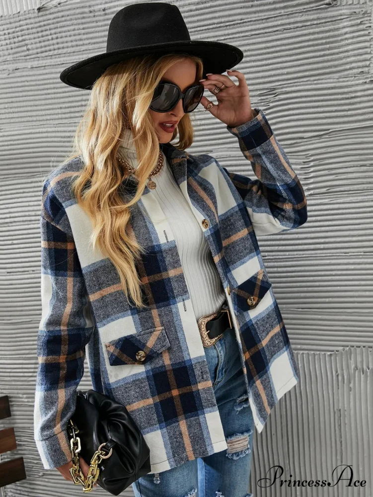 European American Cross-border Fashionable Elegant Printed Stylish Coat - Image 5