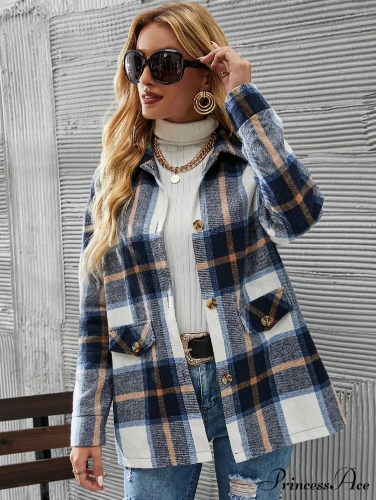 European American Cross-border Fashionable Elegant Printed Stylish Coat - Image 6