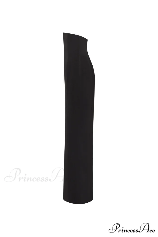 Elegant 3-Piece Set With White Silk Blouse, White Sophisticated Mini Skirt, And Black Crepe Maxi Skirt, Xo Xo - Image 10