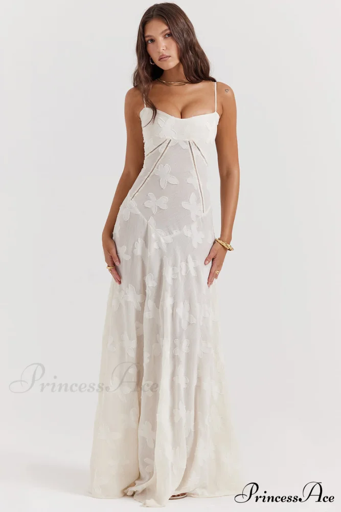 Blush of Elegance Charming Lace Maxi Dress - Image 25