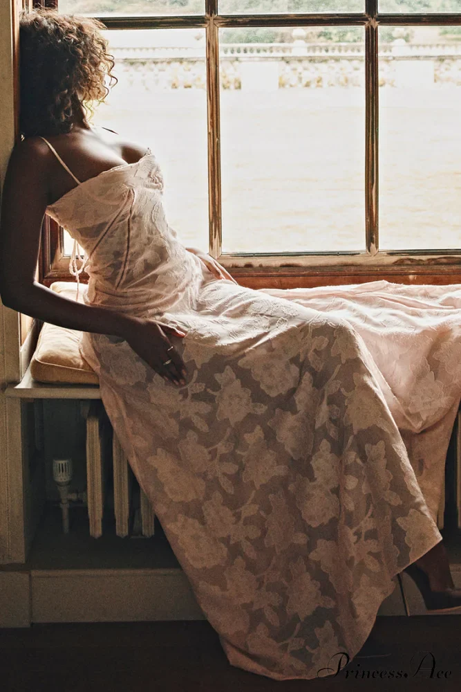 Blush of Elegance Charming Lace Maxi Dress - Image 29