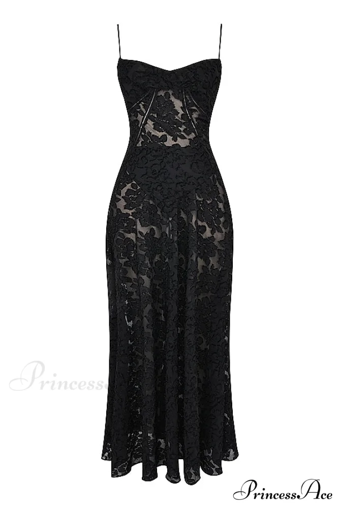 Blush of Elegance Charming Lace Maxi Dress - Image 33