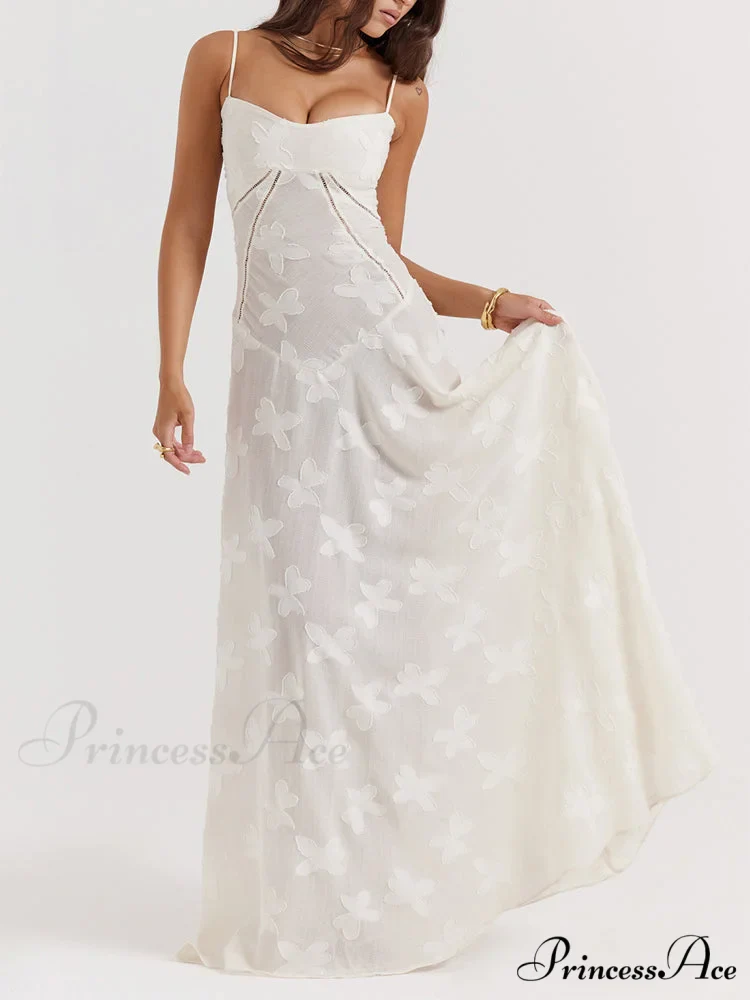 Blush of Elegance Charming Lace Maxi Dress - Image 7