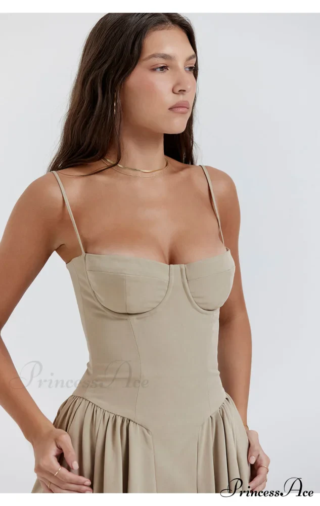 Aurora Midi/Maxi Stylish Bustier Corset Dress - Image 10