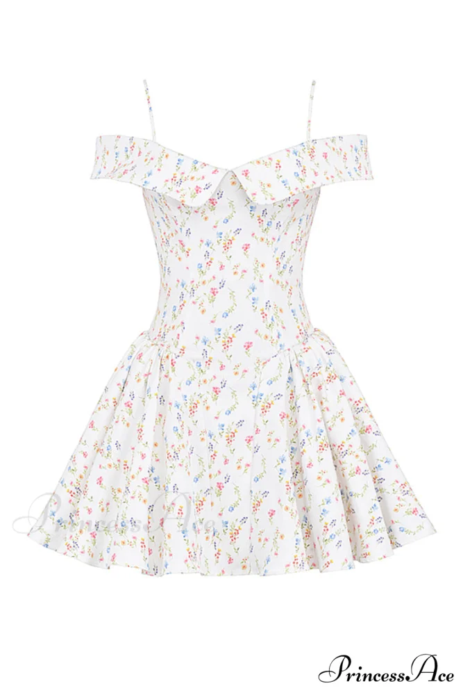 Cassia Floral Stylish Mini Dress - Image 11