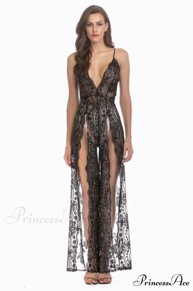 High Slit Backless Charming Boho Cocktail Gown - Image 3