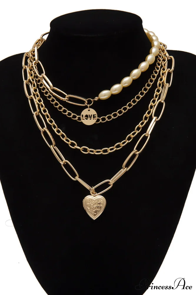 Gothic Layered Baroque Charming Pearl Chunky Chain Necklace - Image 11