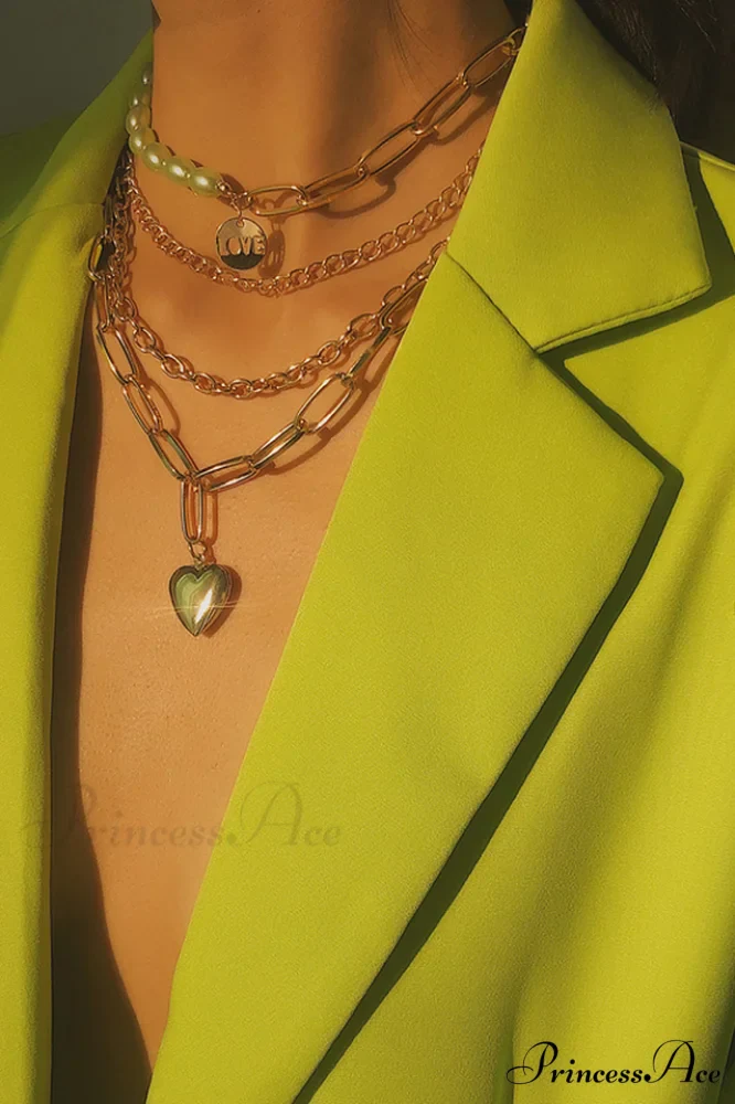 Gothic Layered Baroque Charming Pearl Chunky Chain Necklace - Image 5