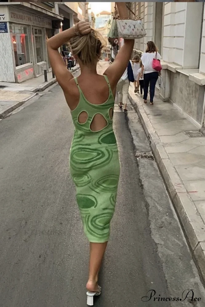Hockney Elegant Midi Dress - Image 13