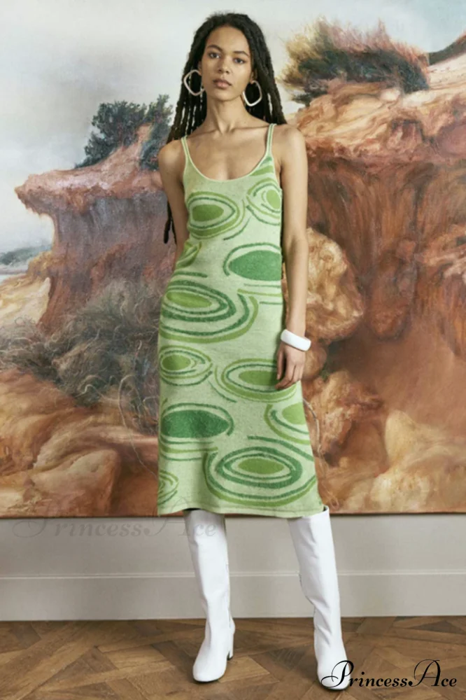 Hockney Elegant Midi Dress - Image 3
