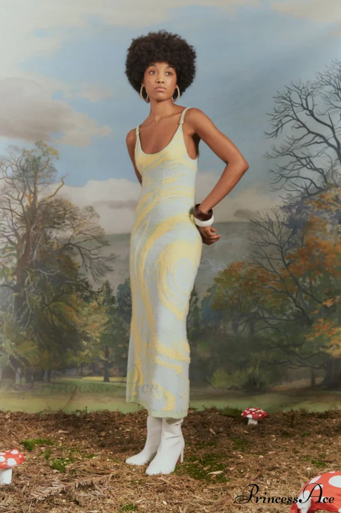Hockney Elegant Midi Dress - Image 32