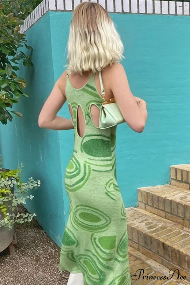 Hockney Elegant Midi Dress - Image 5