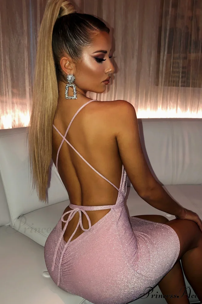 Capri Elegant Mini Dress - Image 4