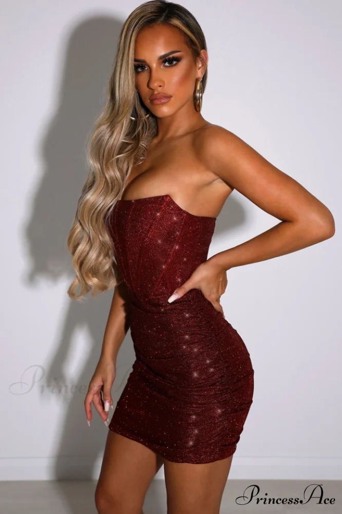 Cindy Elegant Mini Dress - Image 21