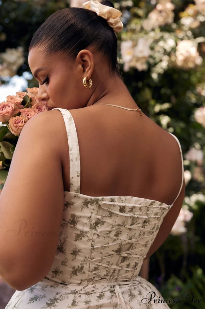 Floral Elegant Print Sundress - Image 5