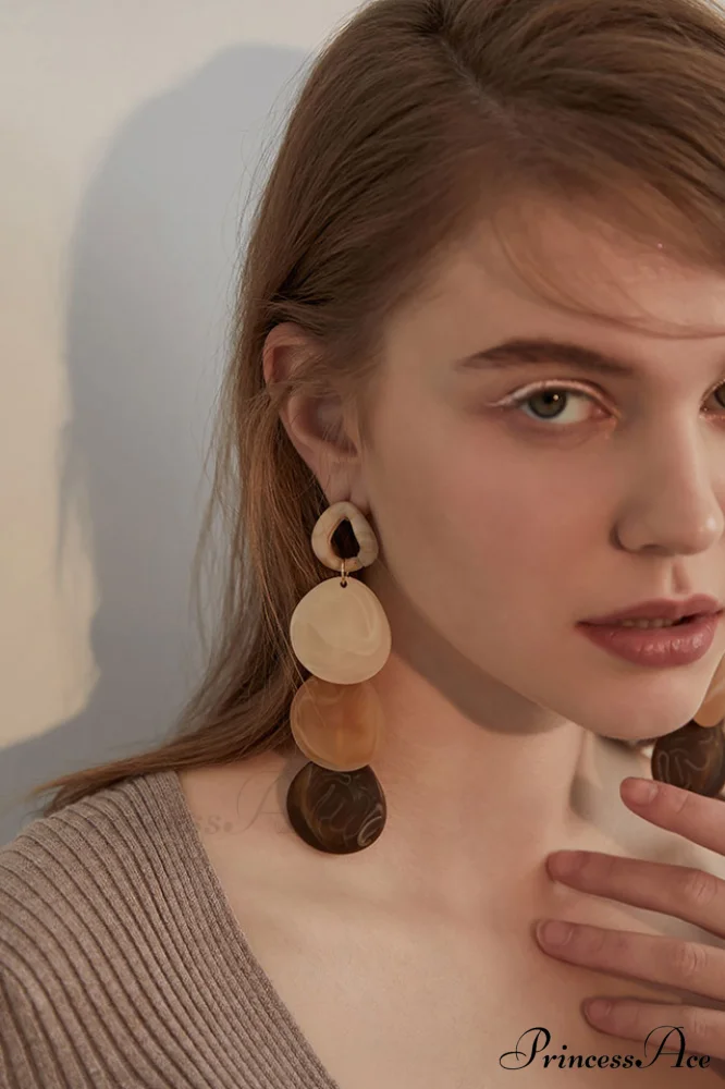 Acrylic Elegant Long Earrings - Image 5
