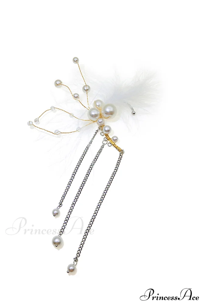 Feather Elegant Tassel Earrings - Image 9